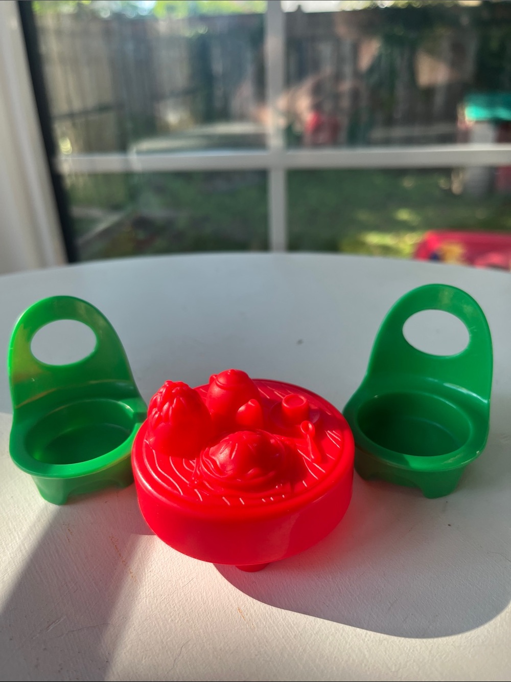 3/$10 💚Little People Christmas Feast Table & Chairs
